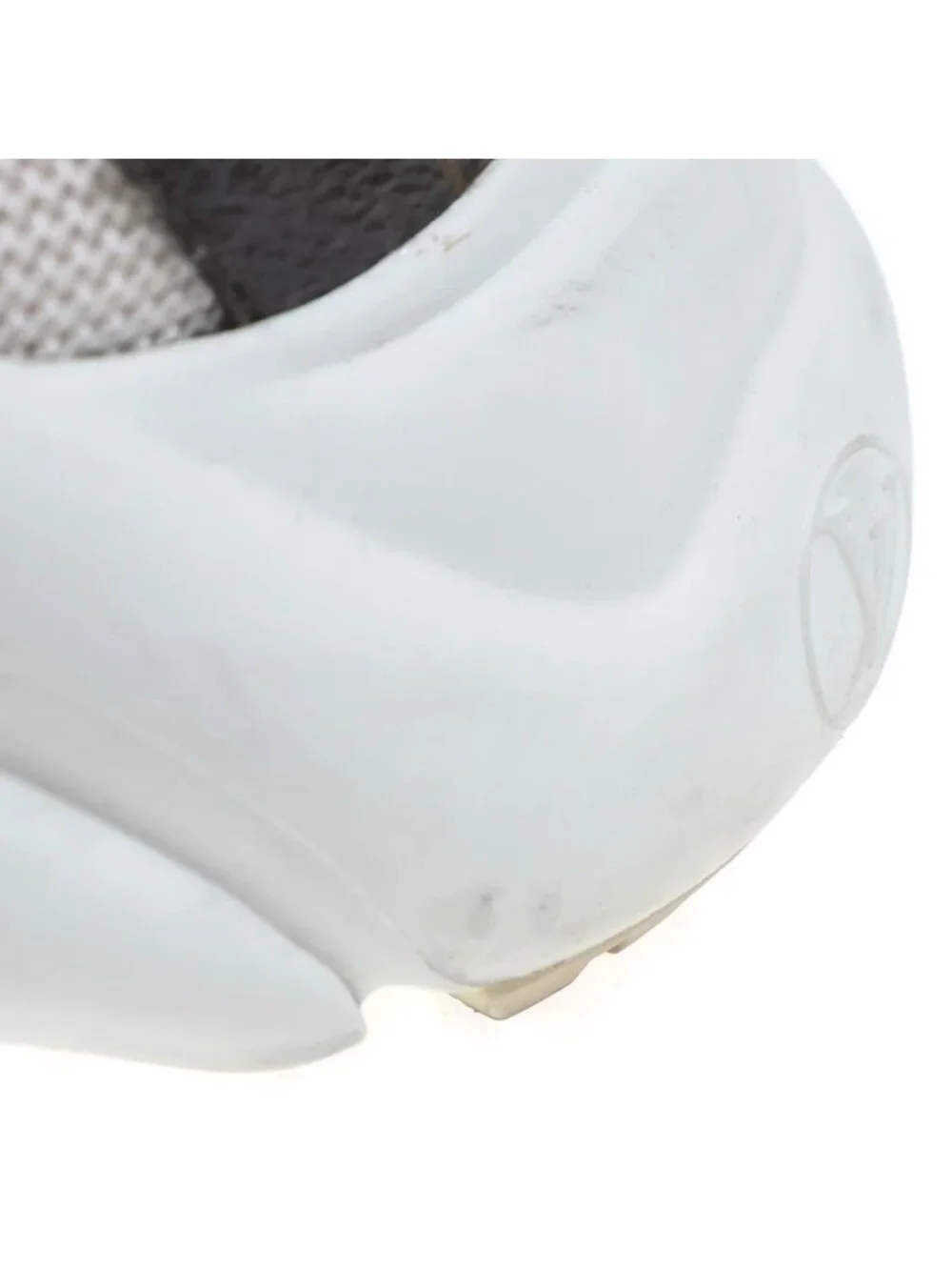 Louis Vuitton Arclight Line Platform Sneakers White Mesh Xleather